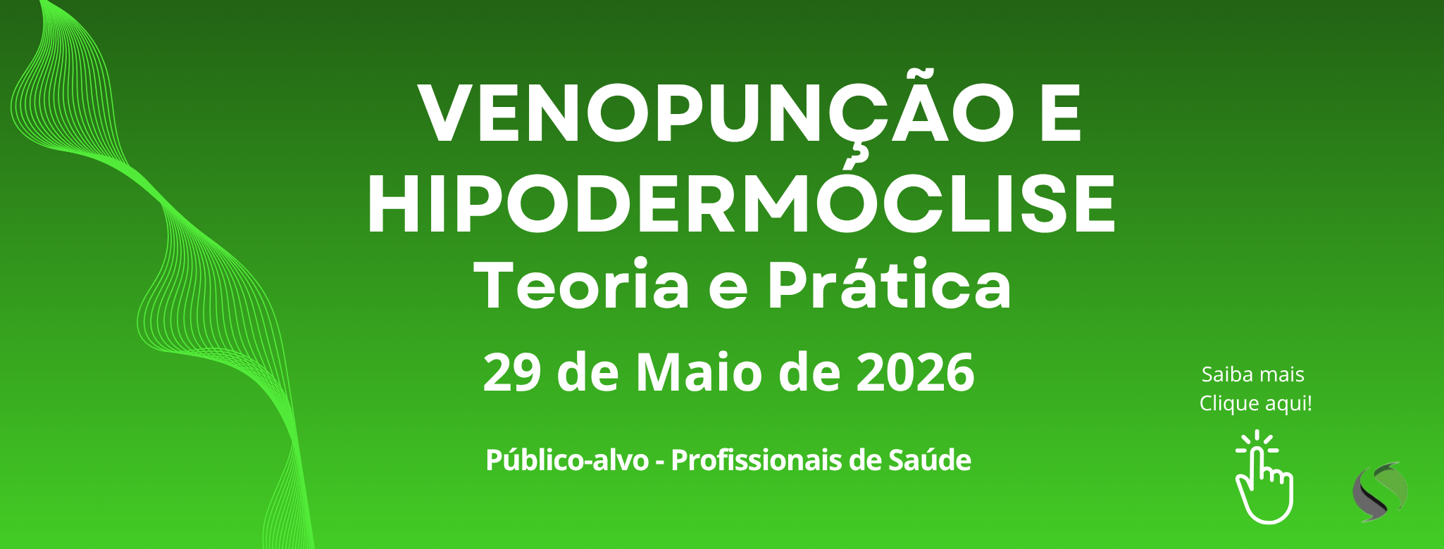 CURSO DE VENOPUNÇÃO E HIPODERMÓCLISE